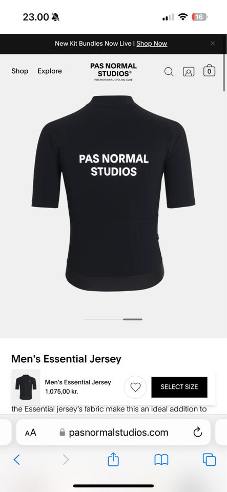 Cykeltøj Pas Normal Essential