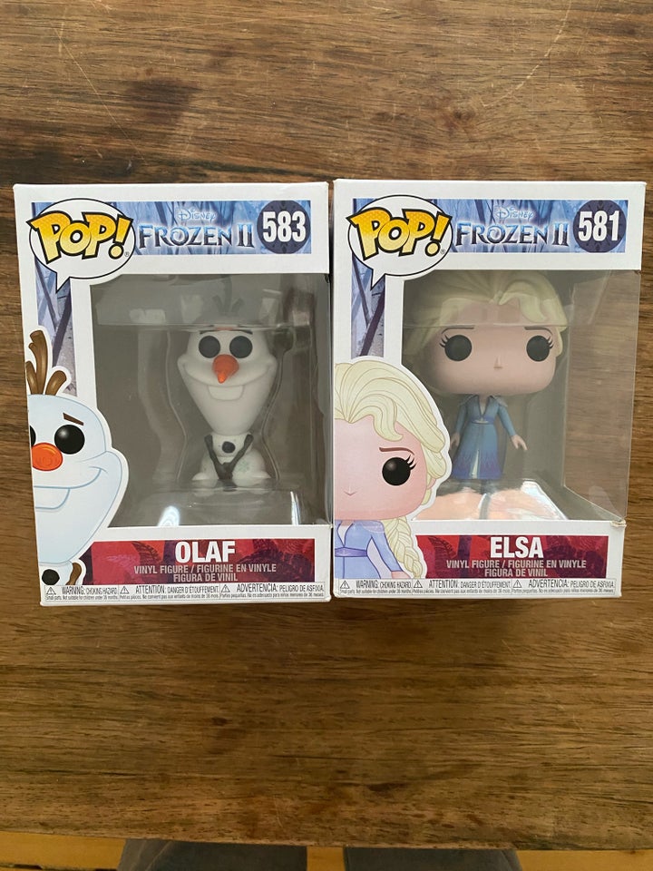 Olaf og Elsa Funko POP Funko pop