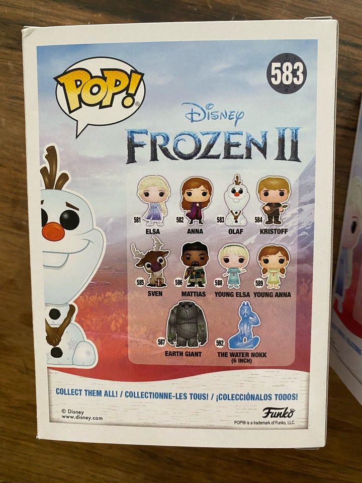 Olaf og Elsa Funko POP Funko pop