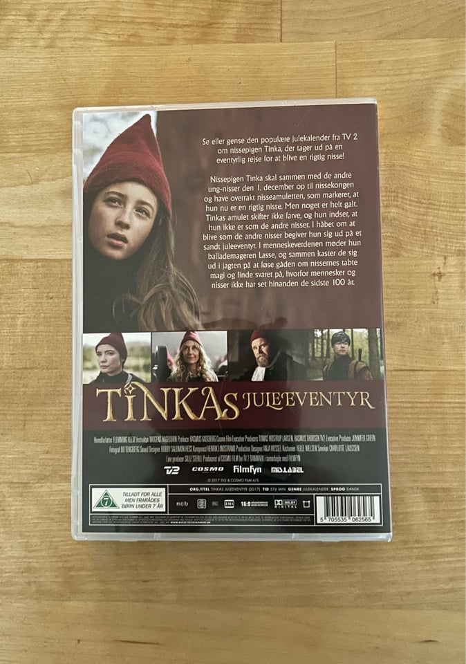 Tinkas juleeventyr, DVD, eventyr