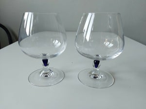 Glas Cognacglas Blå safir