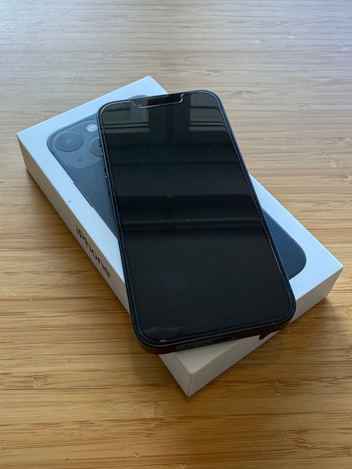 iPhone 13 Mini, 256 GB, sort