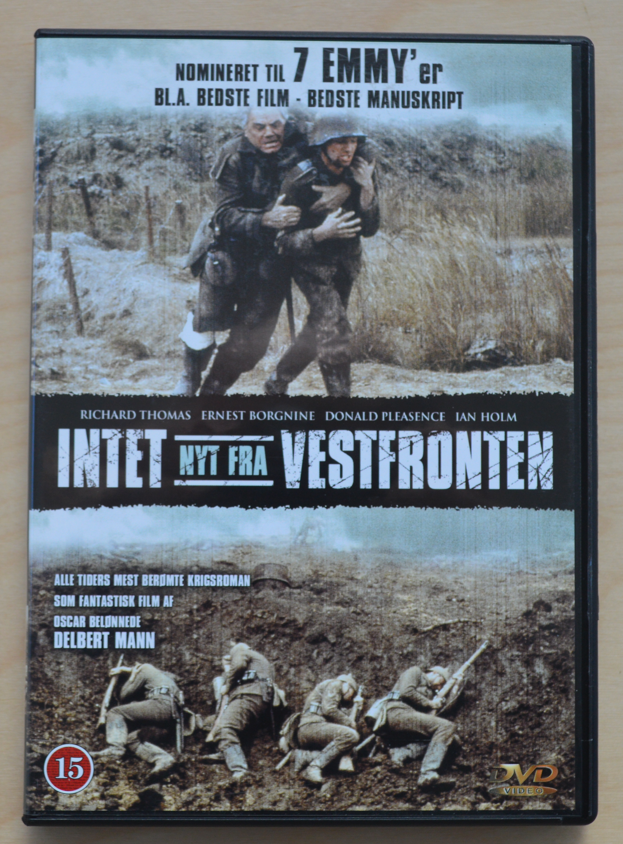 Intet nyt fra vestfronten, DVD,