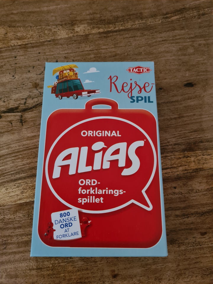 Alias - rejse spil, Familie. Bræt.