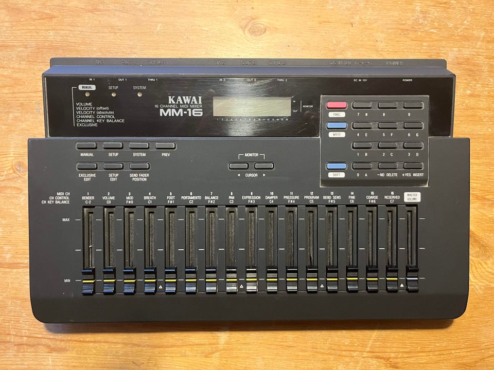 Midi Controller, Kawai MM16