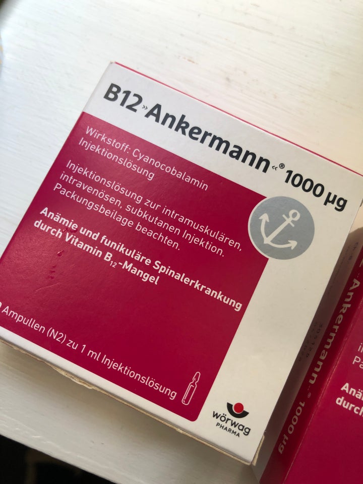 Andet, B12 ampuller 1ml