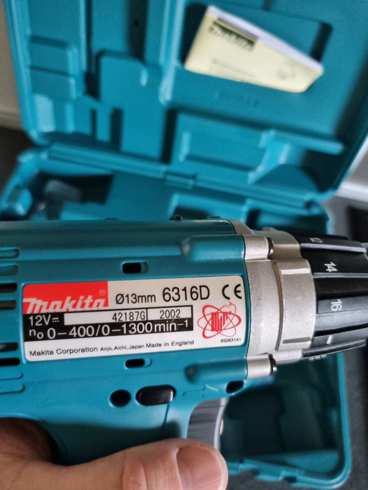 Bore- og skruemaskine, MAKITA