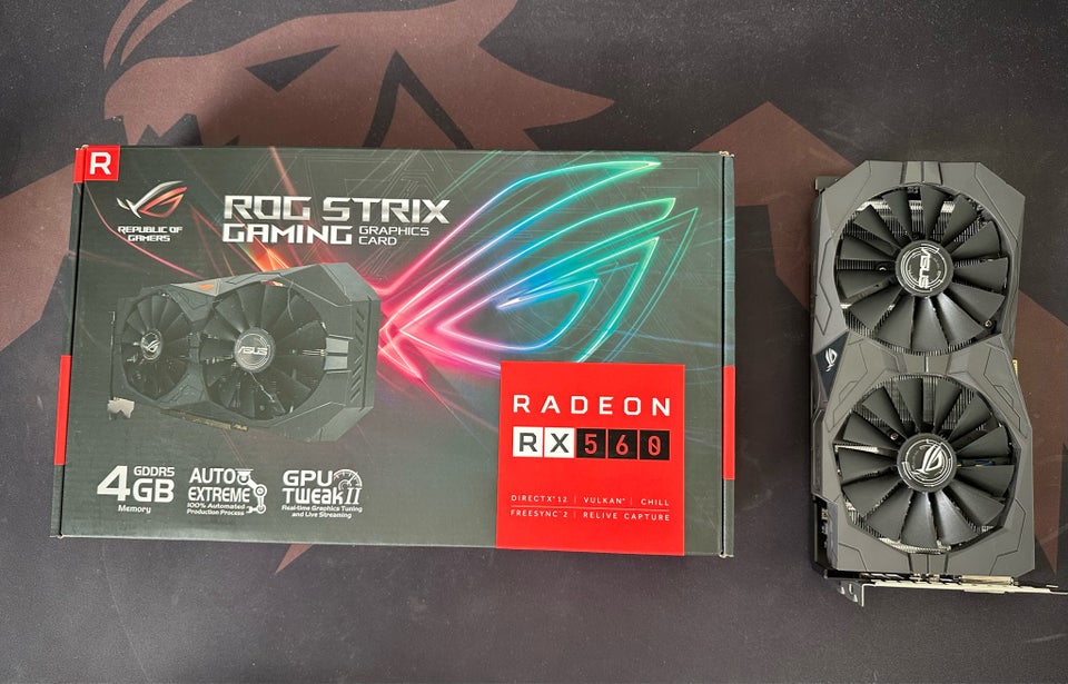 RX 560 ROG, 4 GB RAM, God