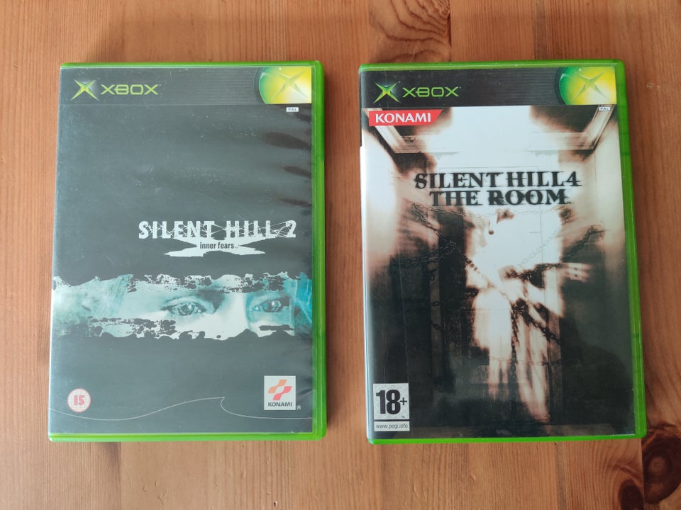 Silent Hill 2 og 4 til Xbox Original