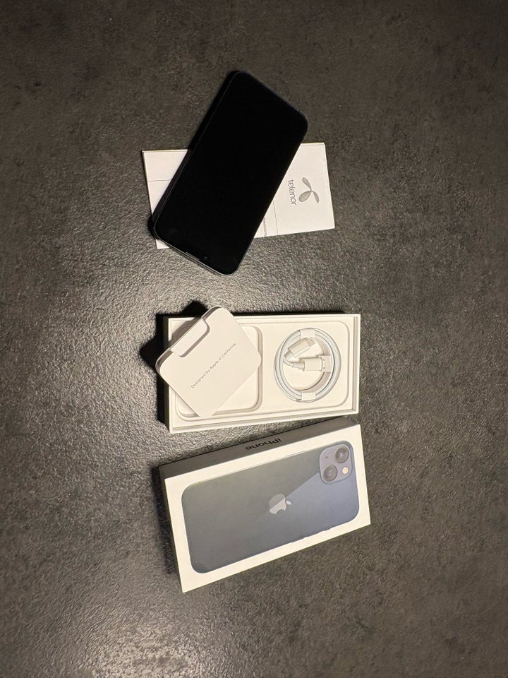 iPhone 13, 256 GB, sort