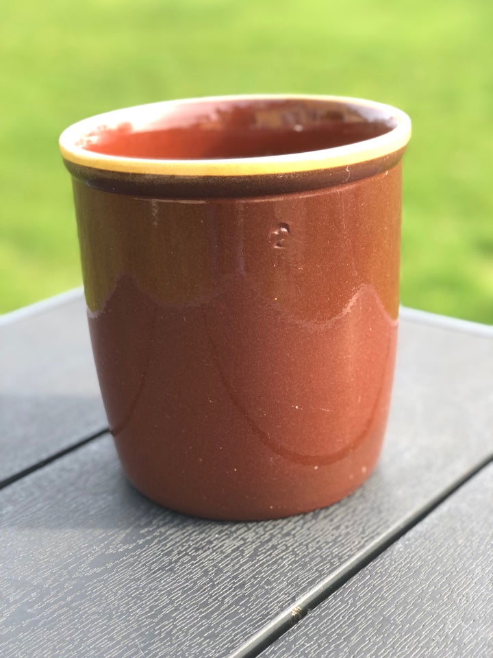 Keramik Syltekrukke 2L