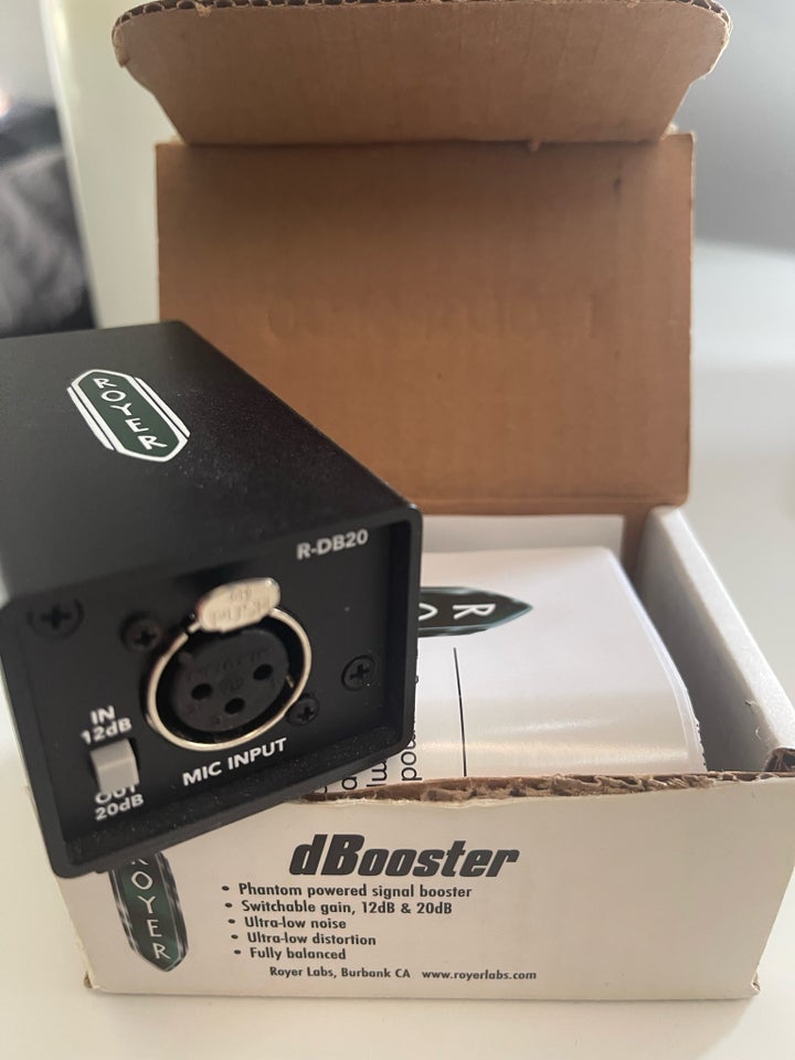 Pre-amp, Royer Dbooster