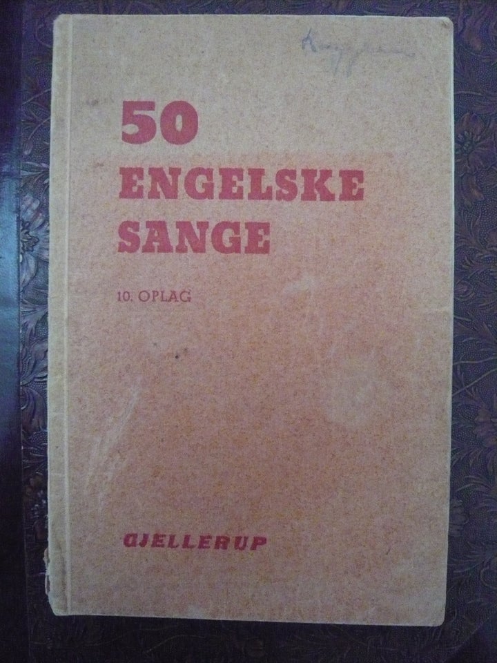 50 engelske sange, -, emne: musik