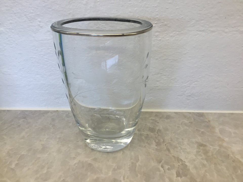 Glas Vase Ukendt