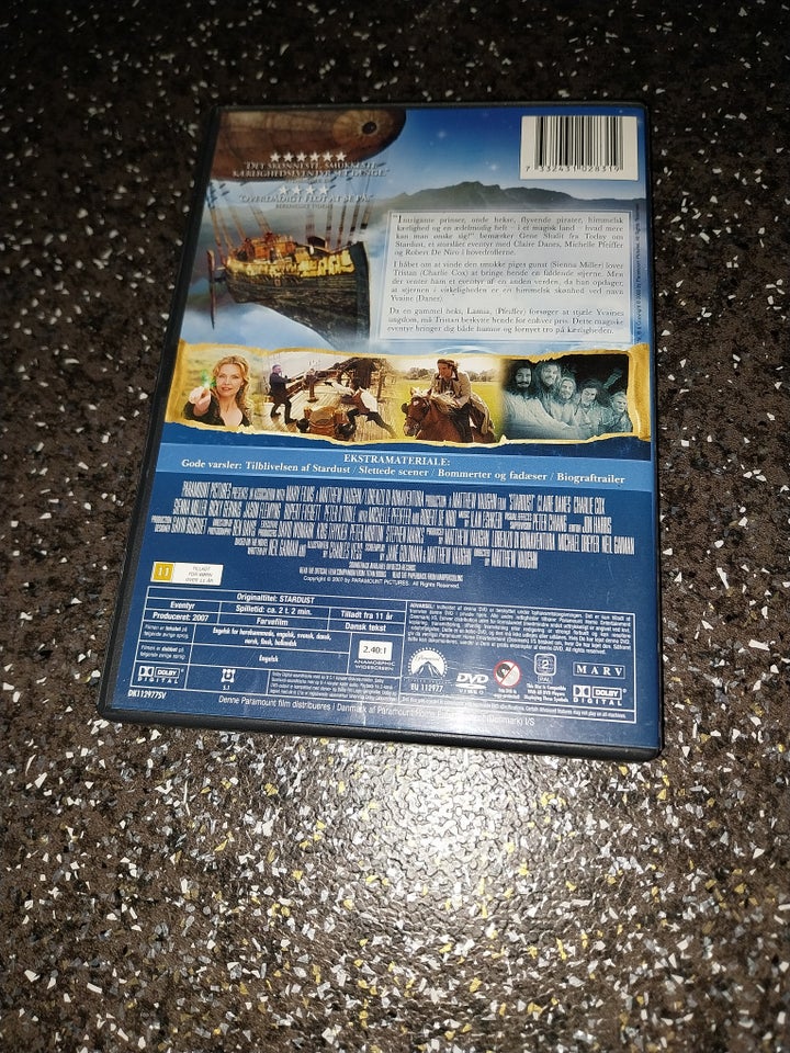 STARDUST, DVD, eventyr