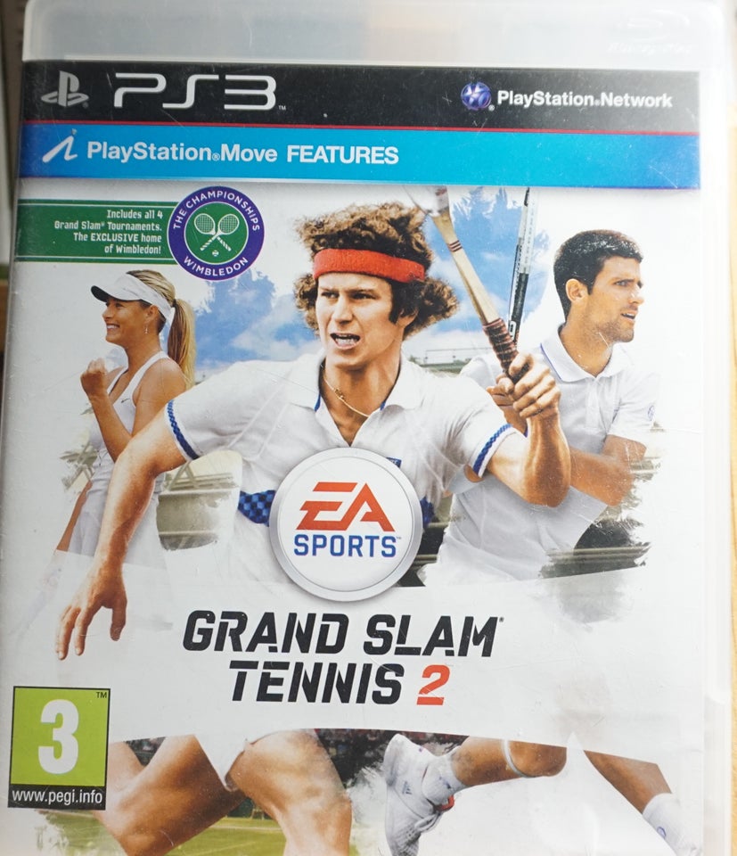 Grand Slam Tennis 2, PS3