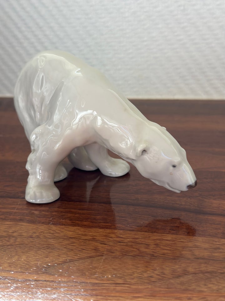 PORCELÆNSFIGUR ISBJØRN