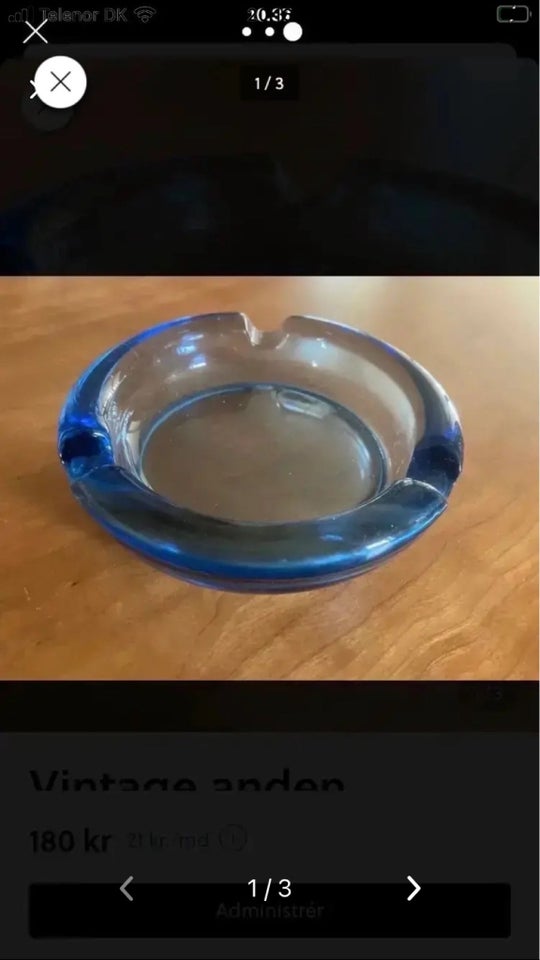 Glas, Tung rubust glasskål