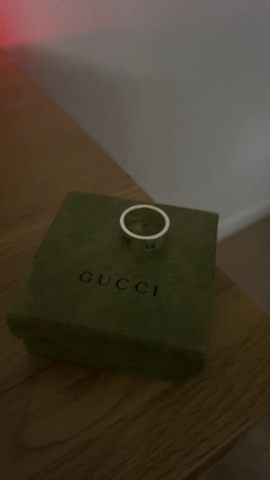 Ring, sølv, Gucci