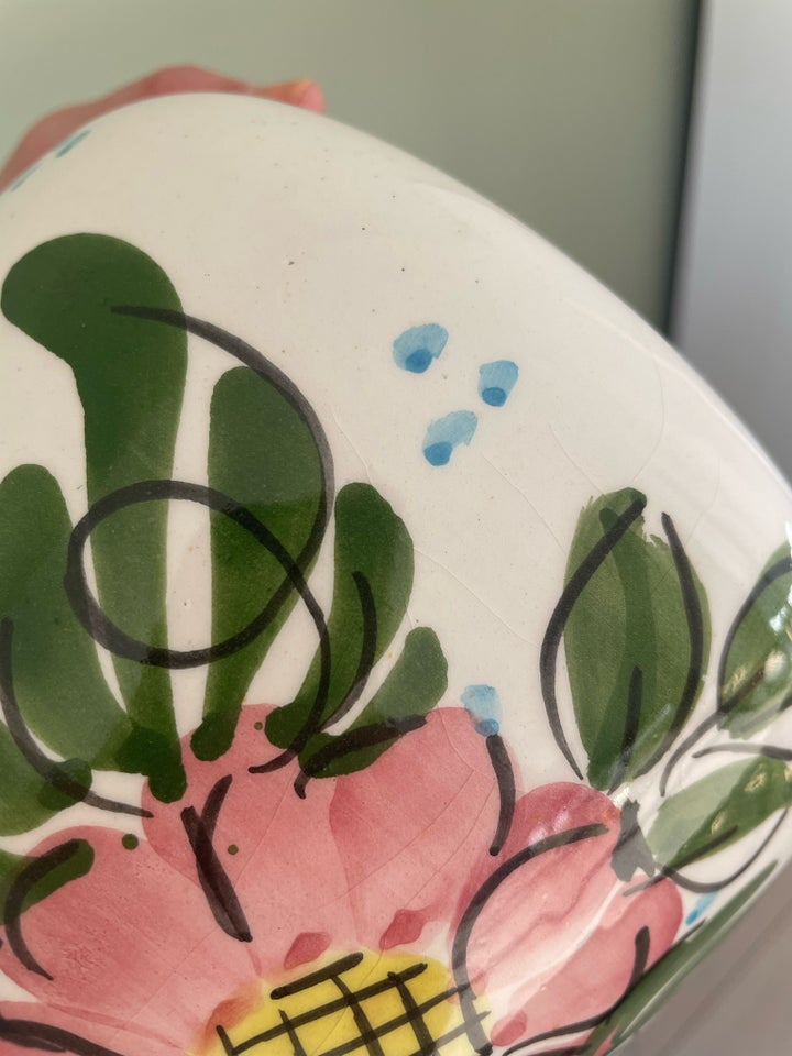 Porcelæn Vase med blomster  