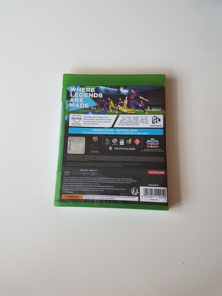 PES 2018 Xbox One sport