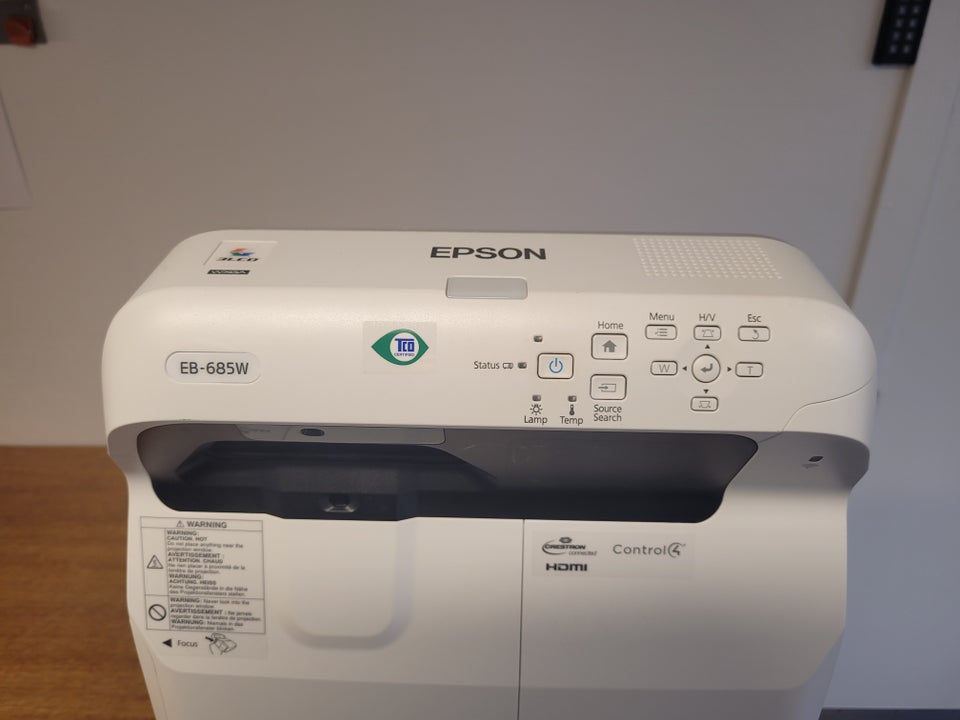 Projektor, Epson EB-685W, Control