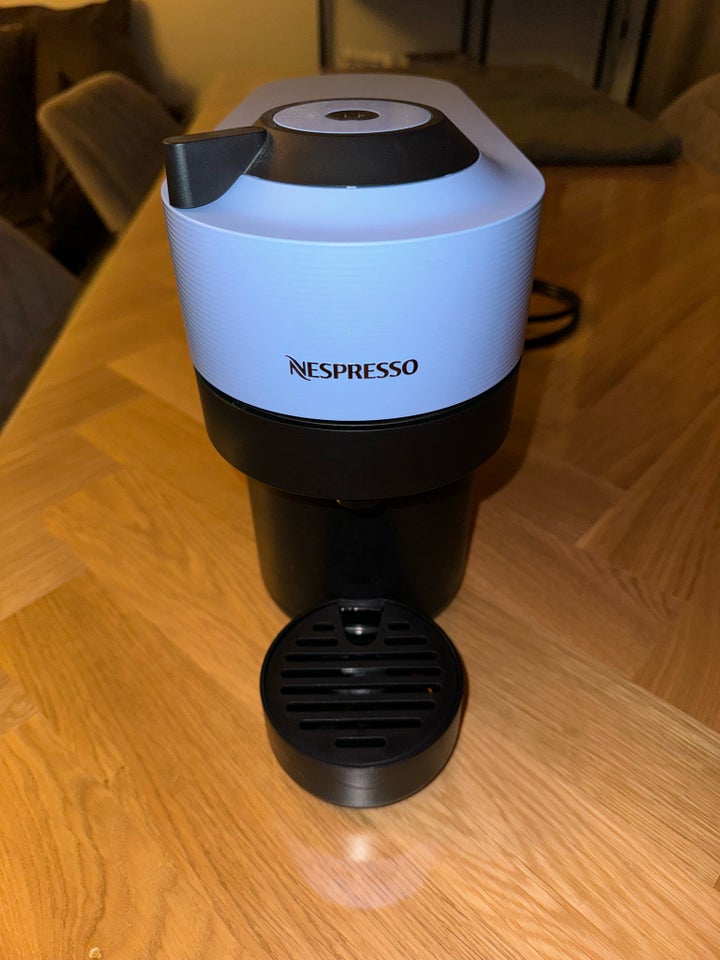 Nespresso vertikal pop blå,