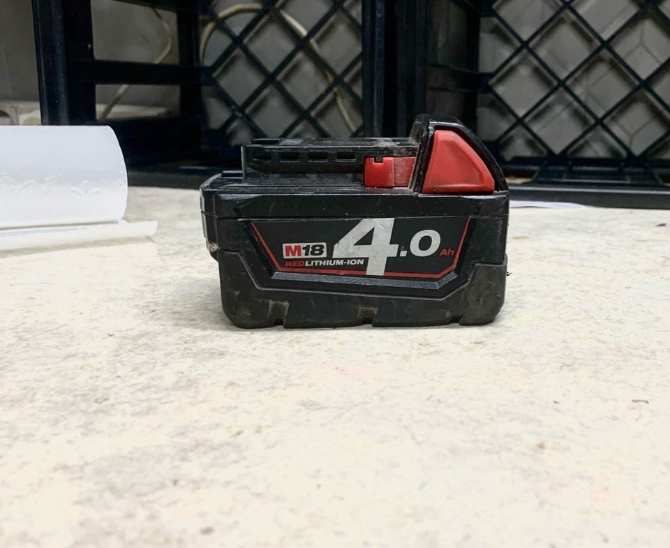 Batteri, Milwaukee 4Ah