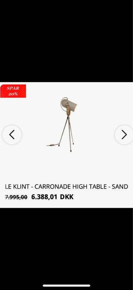 Standerlampe Le klint