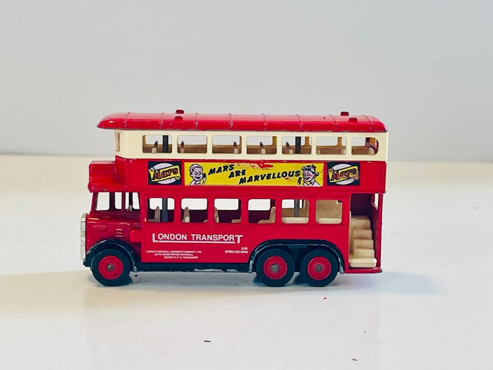 Modelbil Lledo Mars Bar Promo Bus