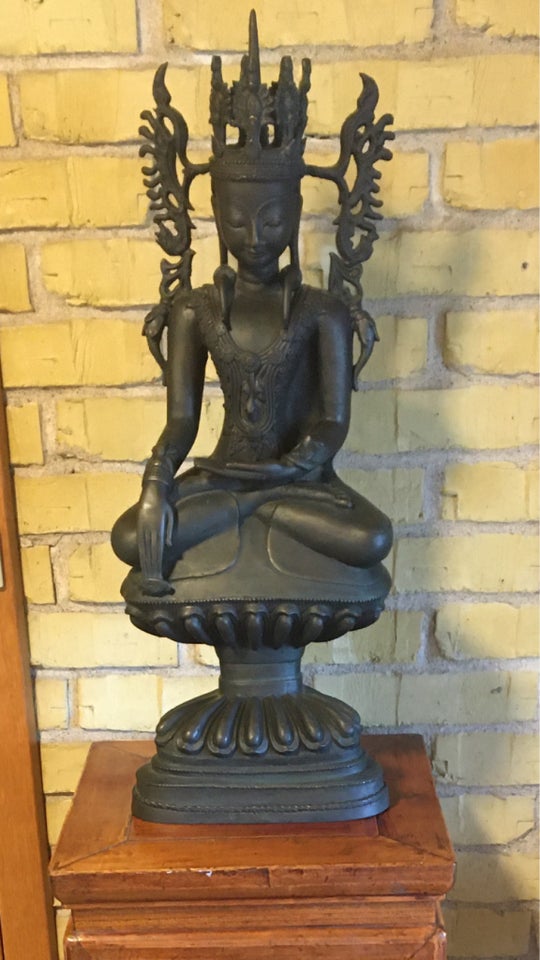 Buddha antik, Massiv 15 kg bronze 65