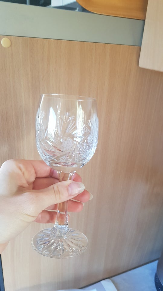 Glas Krystalglas rødvinsglas