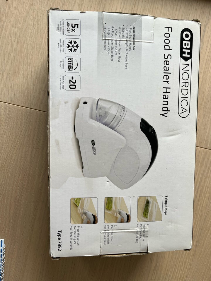 Food Sealer Handy, OBH Nordic