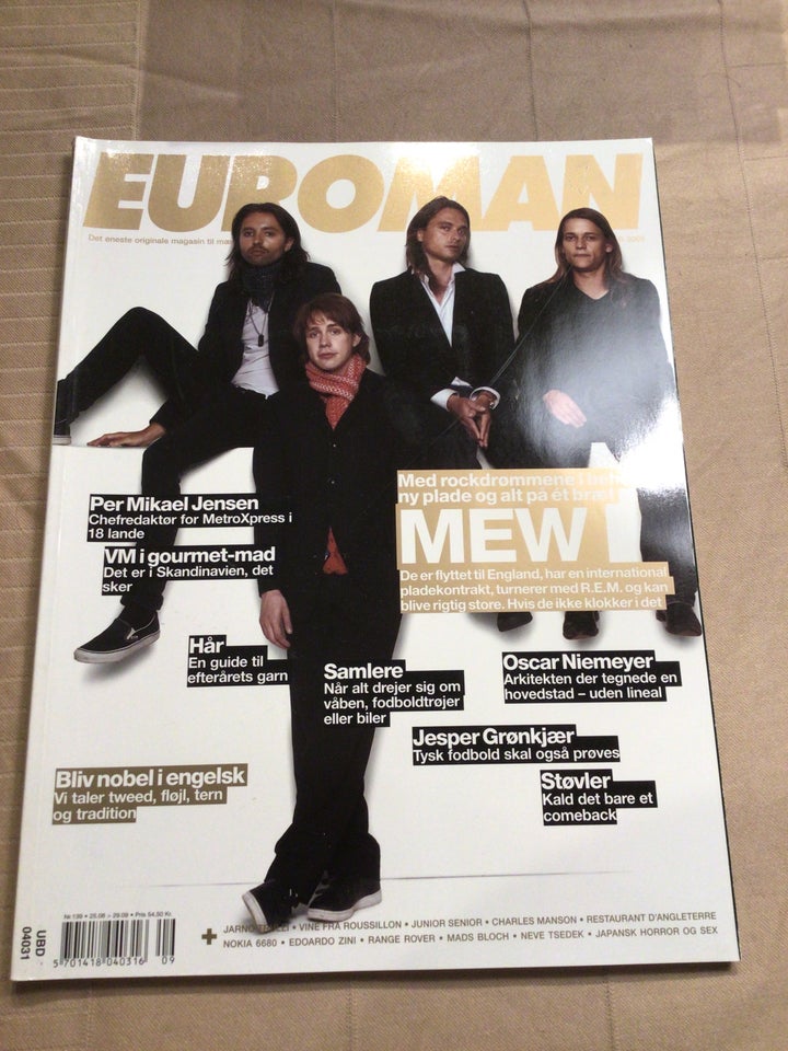 Euroman nr. 139 (Mew), Magasin