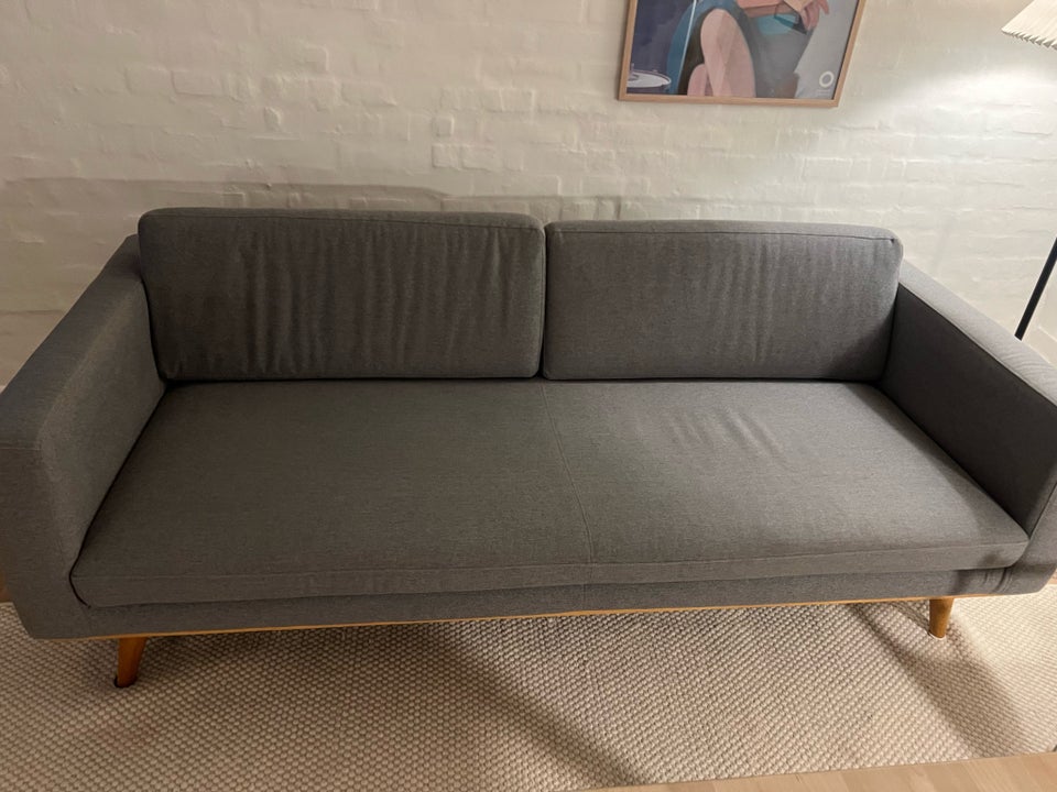 Sofa, uld, 3 pers.