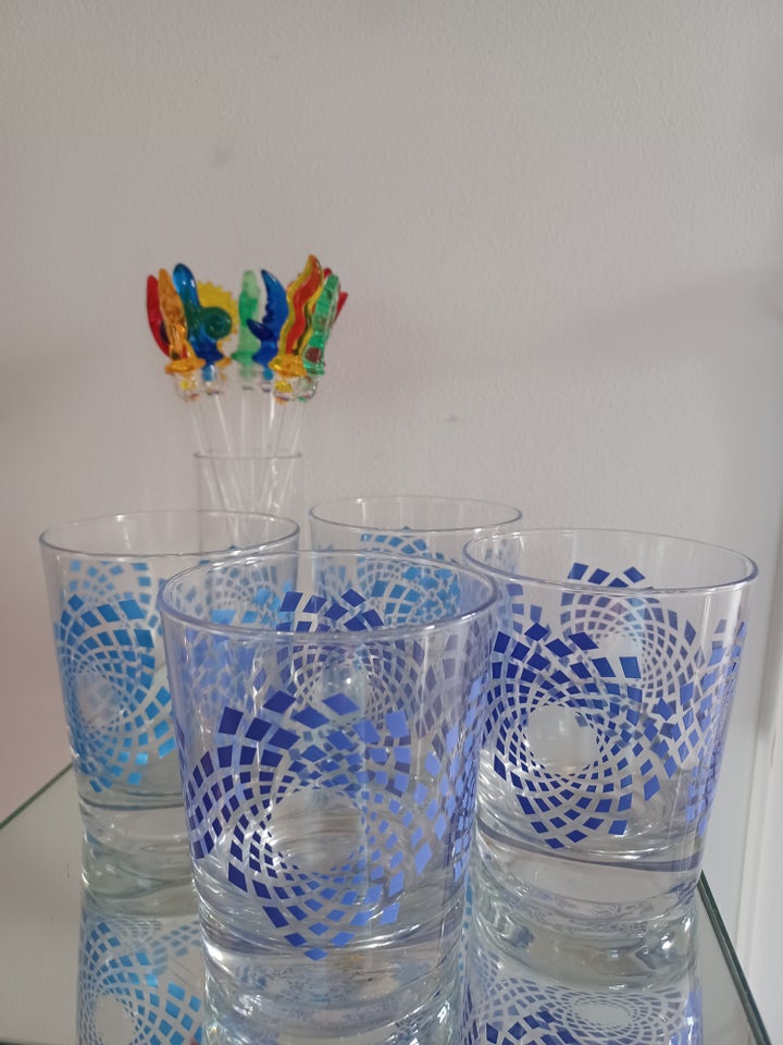 Glas Sjus glas Vintage/ retro