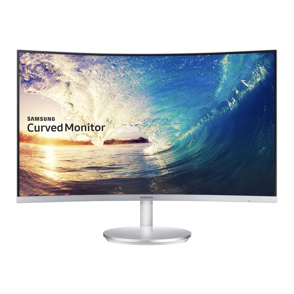 Samsung fladskærm 27" curved