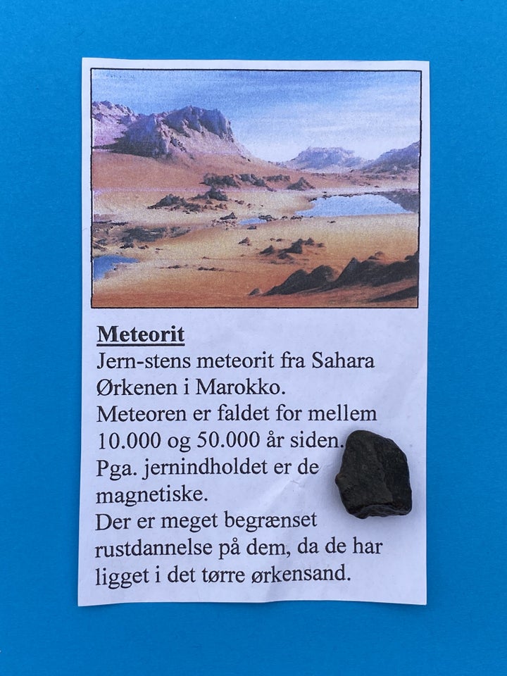 Fossiler, METEORIT