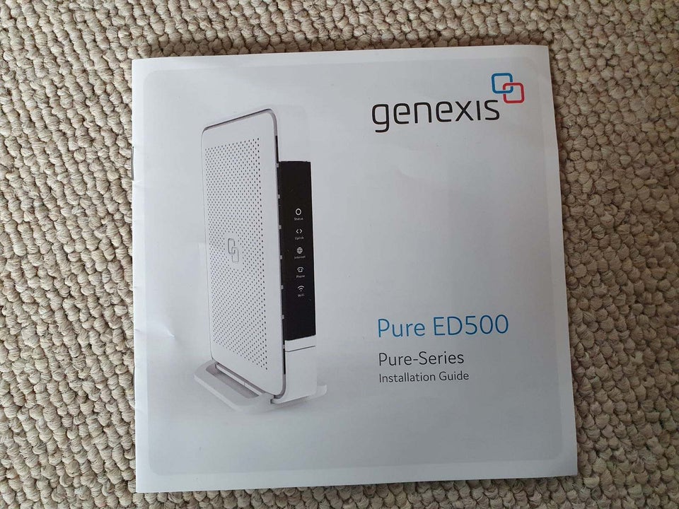 Router, Genexis Pure-ED500, God