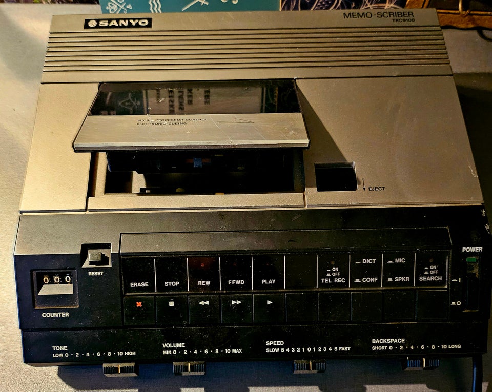 Båndoptager, Sanyo TRC 9100