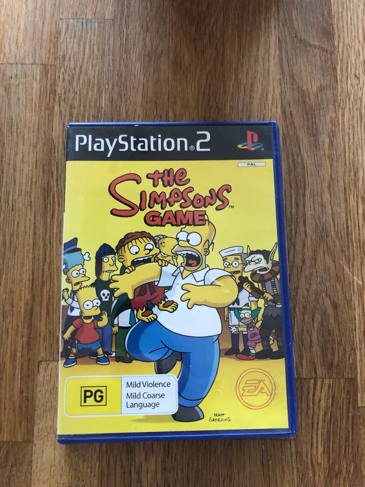 The simpsons game, PS2, adventure