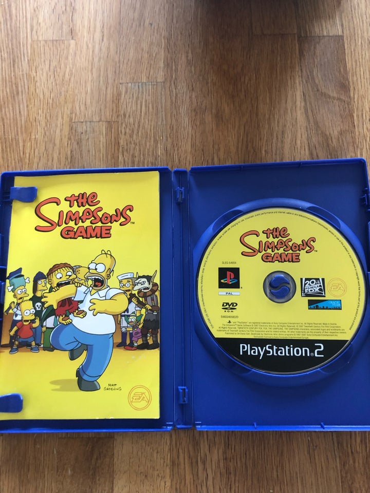 The simpsons game, PS2, adventure