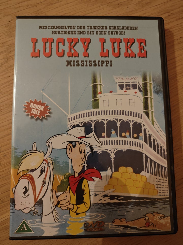 Lucky Luke DVD tegnefilm