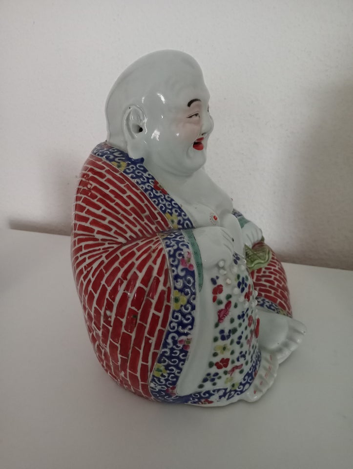 Kinesisk Buddha , Porcelæn , 100 år