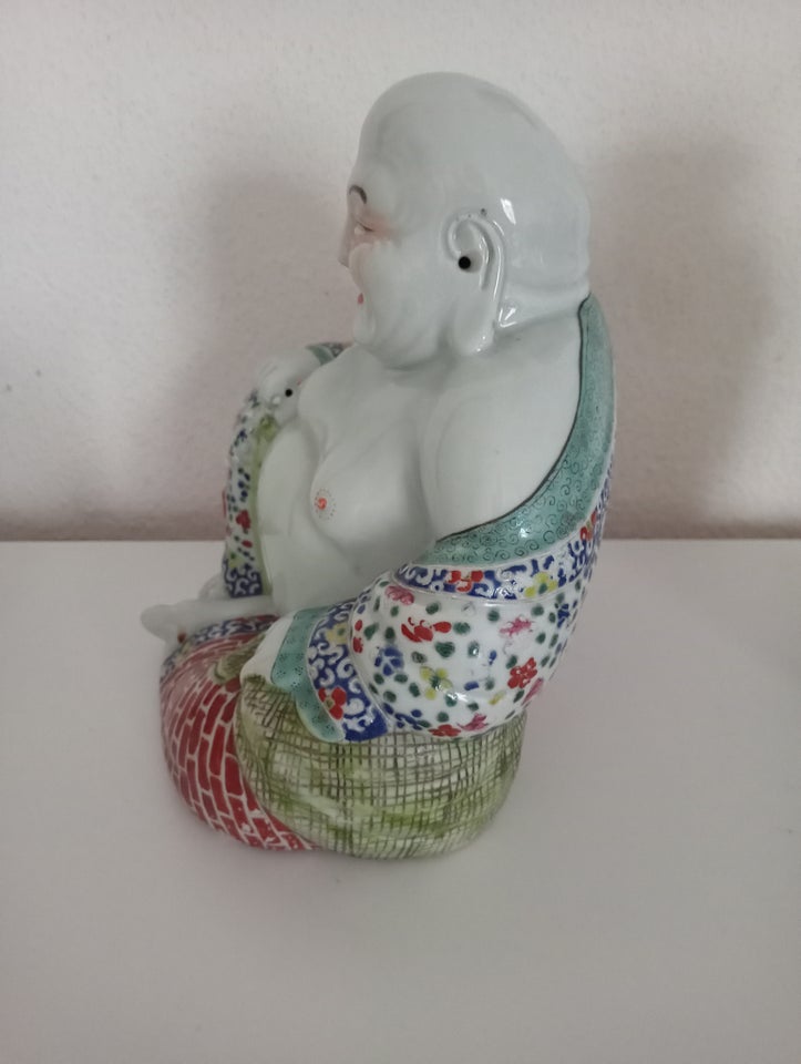 Kinesisk Buddha , Porcelæn , 100 år