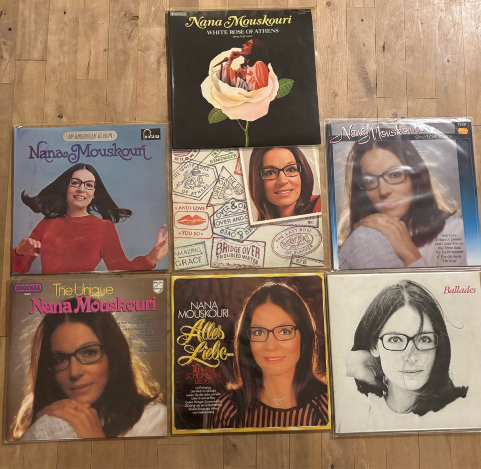 LP, Nana Mouskouri, 7 forskellige