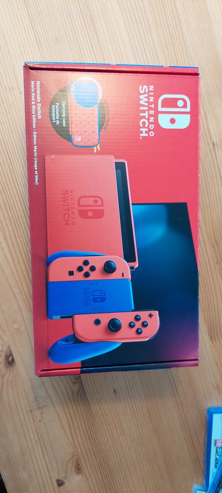 Nintendo Switch Mario Red  Blue