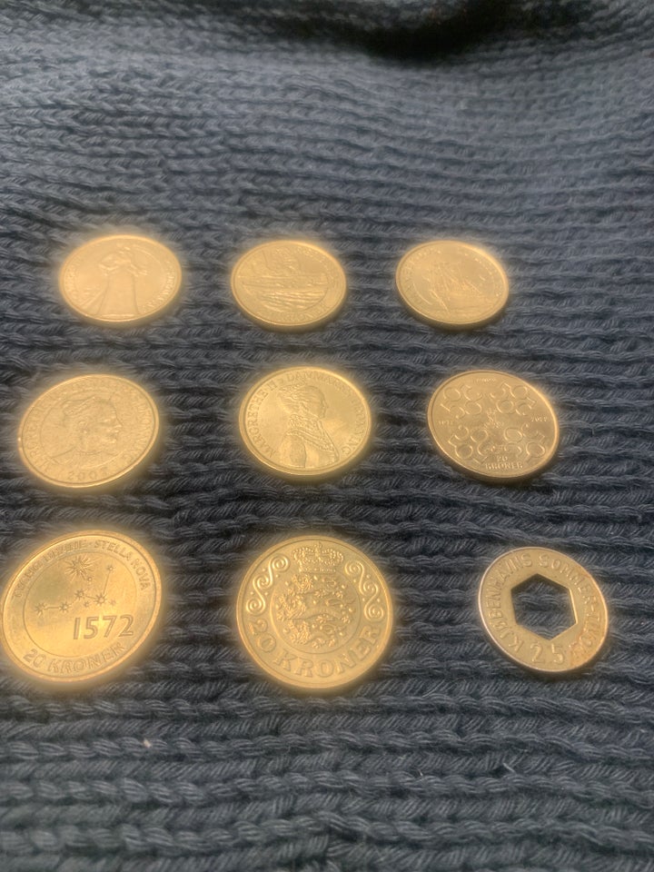 Danmark, mønter, 20kr