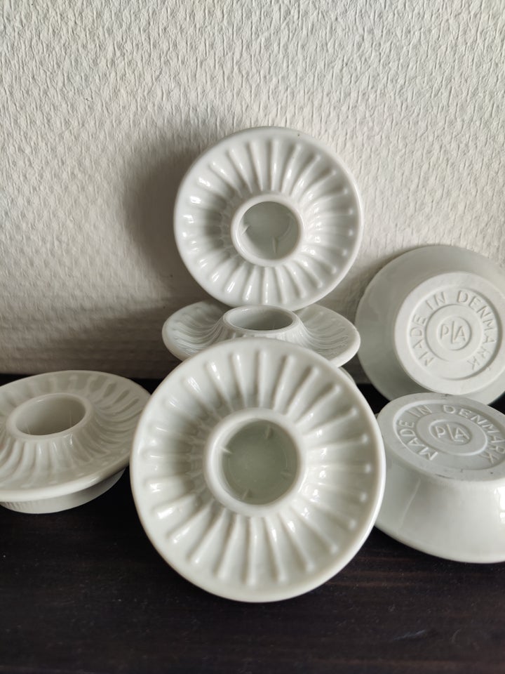 Porcelæn Lysestage Retro