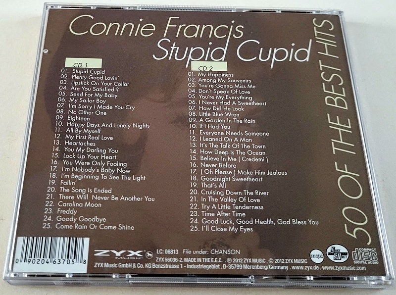 Connie Francis - 2CD: Stupid cupid -